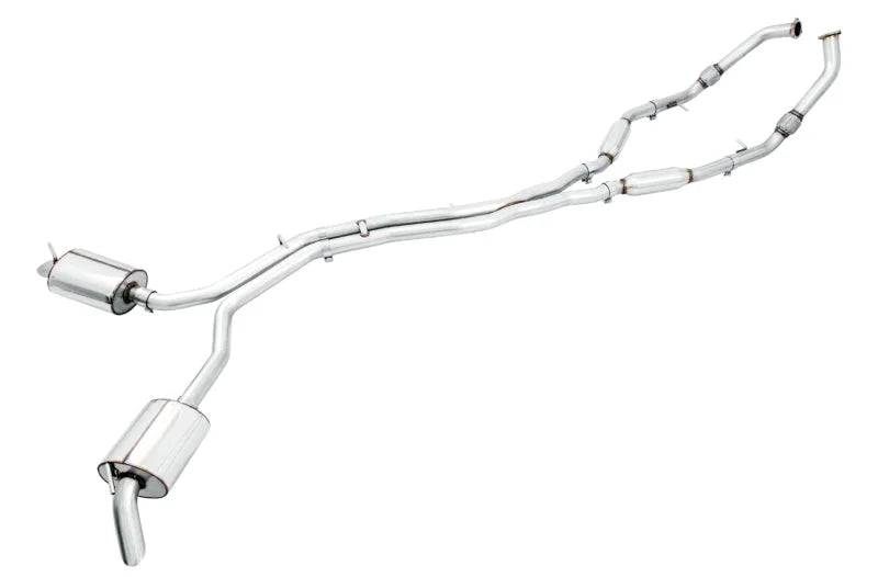 AWE Tuning Audi B9 SQ5 Resonated Touring Edition Cat-Back Exhaust - No Tips (Turn Downs) - Main Product View