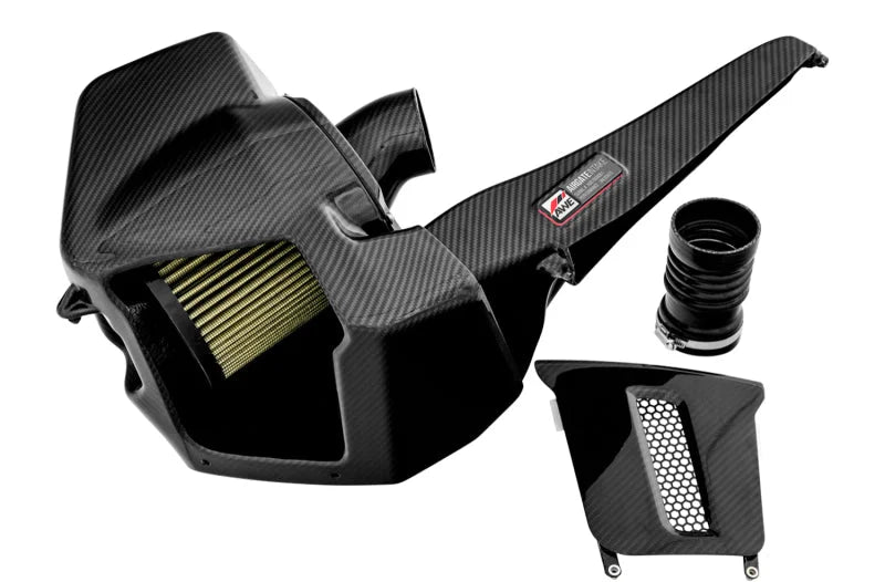 AWE Tuning Audi B9/B9.5 S4/S5/RS5 3.0T Carbon Fiber AirGate Intake w/ Lid - Back View