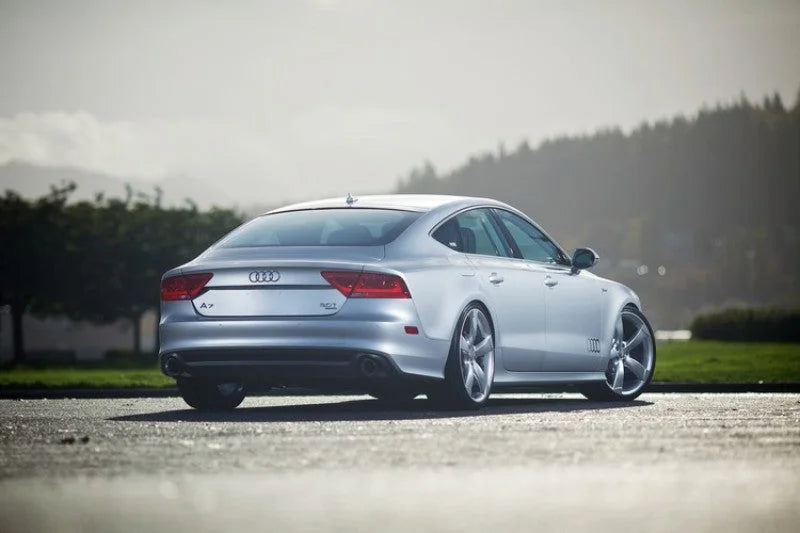 AWE Tuning Audi C7 A7 3.0T Touring Edition Exhaust - Dual Outlet Chrome Silver Tips - Additional View 6