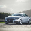 Load image into Gallery viewer, AWE Tuning Audi C7 A7 3.0T Touring Edition Exhaust - Dual Outlet Diamond Black Tips - Back View