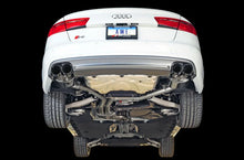 Load image into Gallery viewer, AWE Tuning Audi C7 / C7.5 S6 4.0T Touring Edition Exhaust - Diamond Black Tips - Side View