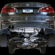 Load image into Gallery viewer, AWE Tuning Audi C7 / C7.5 S6 4.0T Track Edition Exhaust - Chrome Silver Tips - Side View