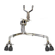 Load image into Gallery viewer, AWE Tuning Audi C7 / C7.5 S7 4.0T Track Edition Exhaust - Diamond Black Tips - Main Product View