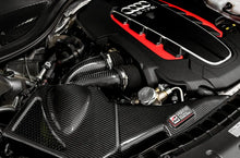 Load image into Gallery viewer, AWE Tuning Audi C7 S6 / S7 4.0T S-FLO Carbon Intake V2 - Side View