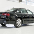 Load image into Gallery viewer, AWE Tuning Audi C7.5 A7 3.0T Touring Edition Exhaust - Quad Outlet Chrome Silver Tips - Side View