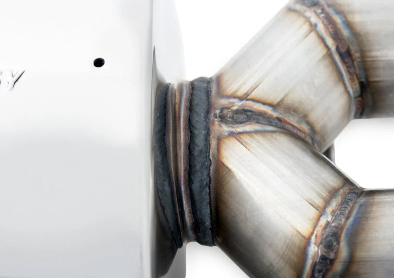 AWE Tuning Audi C7.5 A7 3.0T Touring Edition Exhaust - Quad Outlet Diamond Black Tips - Side View