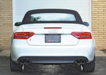 Load image into Gallery viewer, AWE Tuning B8 / B8.5 S5 Cabrio Touring Edition Exhaust - Resonated - Diamond Black Tips - Side View