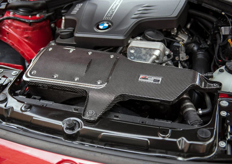 AWE Tuning BMW 228i/320i/328i/428i S-FLO Carbon Intake - Side View