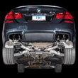 Load image into Gallery viewer, AWE Tuning BMW F10 M5 Touring Edition Axle-Back Exhaust Diamond Black Tips - Back View