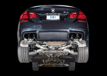 Load image into Gallery viewer, AWE Tuning BMW F10 M5 Touring Edition Axle-Back Exhaust Diamond Black Tips - Back View