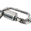 Load image into Gallery viewer, AWE Tuning BMW F22 M235i / M240i Touring Edition Axle-Back Exhaust - Chrome Silver Tips (102mm) - Main Product View