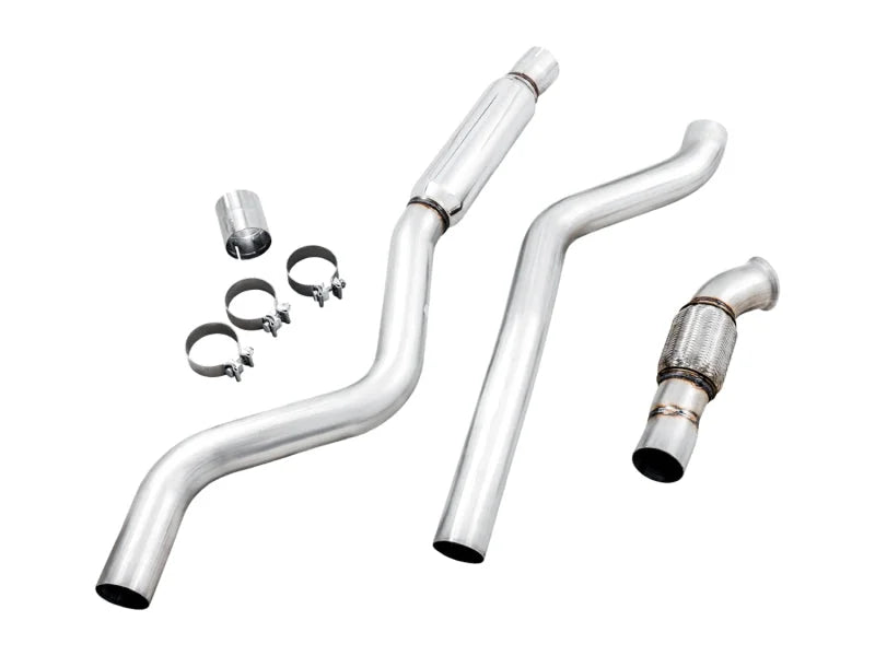 AWE Tuning BMW F22 M235i Performance Mid Pipe - Detail View