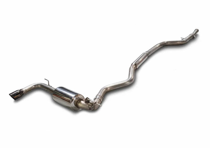 AWE Tuning BMW F30 320i Touring Exhaust & Performance Mid Pipe - Chrome Silver Tip (102mm) - Main Product View