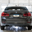 Load image into Gallery viewer, AWE Tuning BMW F3X 28i / 30i Touring Edition Axle-Back Exhaust Single Side - 80mm Black Tips - Side View