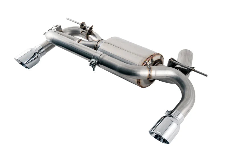 AWE Tuning BMW F3X 335i/435i Touring Edition Axle-Back Exhaust - Chrome Silver Tips (90mm) - Main Product View