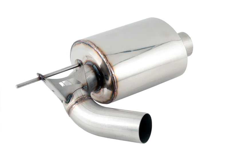 AWE Tuning BMW F3X 335i/435i Touring Edition Axle-Back Exhaust - Chrome Silver Tips (90mm) - Installation View