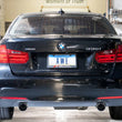 Load image into Gallery viewer, AWE Tuning BMW F3X 335i/435i Touring Edition Axle-Back Exhaust - Diamond Black Tips (90mm) - Side View