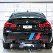 Load image into Gallery viewer, AWE Tuning BMW F3X 340i Touring Edition Axle-Back Exhaust - Chrome Silver Tips (102mm) - Side View