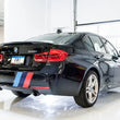 Load image into Gallery viewer, AWE Tuning BMW F3X 340i Touring Edition Axle-Back Exhaust - Chrome Silver Tips (102mm) - Back View