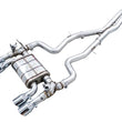 Load image into Gallery viewer, AWE Tuning BMW F8X M3/M4 SwitchPath Catback Exhaust - Chrome Silver Tips - Main Product View