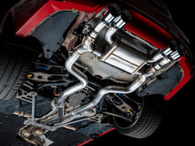 Load image into Gallery viewer, AWE Tuning BMW F8X M3/M4 SwitchPath Catback Exhaust - Chrome Silver Tips - Back View
