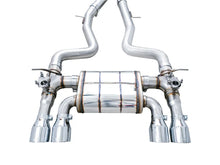 Load image into Gallery viewer, AWE Tuning BMW F8X M3/M4 SwitchPath Catback Exhaust - Chrome Silver Tips - Additional View 8