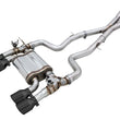 Load image into Gallery viewer, AWE Tuning BMW F8X M3/M4 SwitchPath Catback Exhaust - Diamond Black Tips - Main Product View