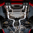 Load image into Gallery viewer, AWE Tuning BMW F8X M3/M4 SwitchPath Catback Exhaust - Diamond Black Tips - Back View