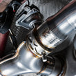 Load image into Gallery viewer, AWE Tuning BMW F8X M3/M4 SwitchPath Catback Exhaust - Diamond Black Tips - Additional View 6