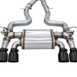 Load image into Gallery viewer, AWE Tuning BMW F8X M3/M4 SwitchPath Catback Exhaust - Diamond Black Tips - Additional View 9