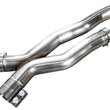 Load image into Gallery viewer, AWE Tuning BMW F97 X3 M Non-Resonated Performance Mid Pipe - Main Product View
