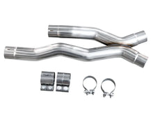 Load image into Gallery viewer, AWE Tuning BMW F97 X3 M Non-Resonated Performance Mid Pipe - Back View