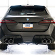 Load image into Gallery viewer, AWE Tuning BMW G90/G99 M5 Touring Edition Cat-Back Exhaust - Chrome Silver Tips - Installation View