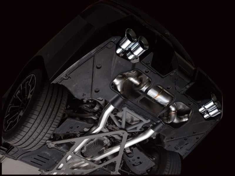 AWE Tuning BMW G90/G99 M5 Touring Edition Cat-Back Exhaust - Chrome Silver Tips - Additional View 9