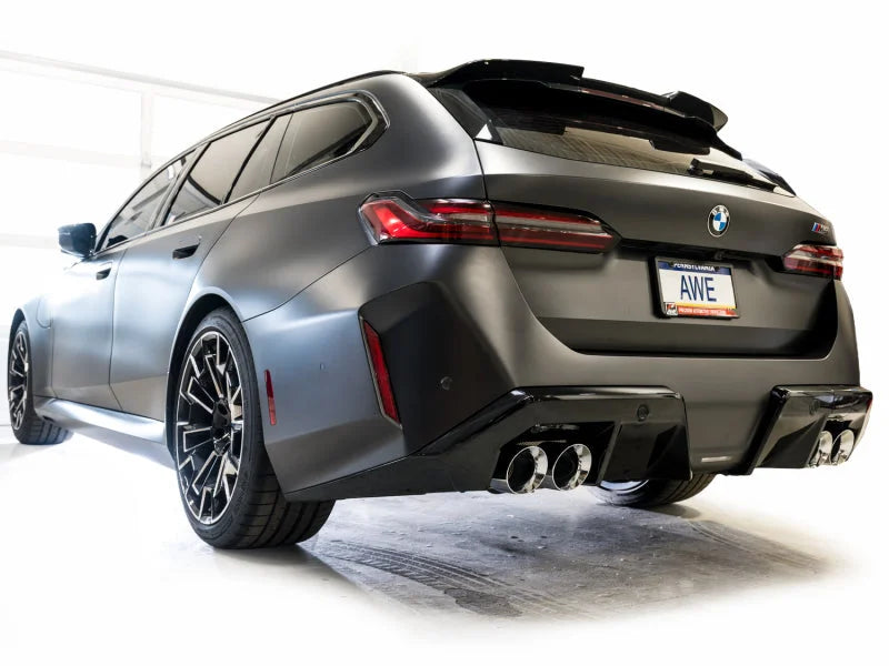 AWE Tuning BMW G90/G99 M5 Touring Edition Cat-Back Exhaust - Chrome Silver Tips - Additional View 14