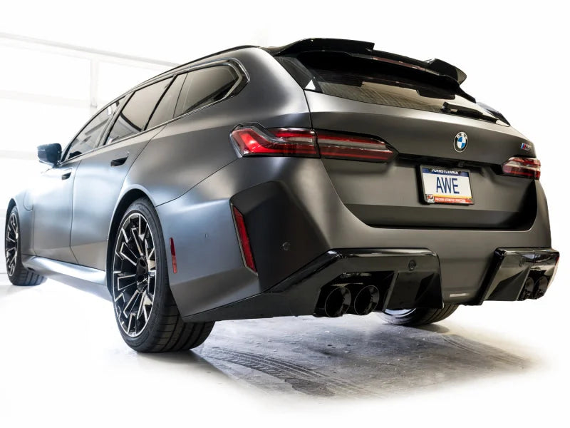AWE Tuning BMW G90/G99 M5 Touring Edition Cat-Back Exhaust - Diamond Black Tips - Additional View 12