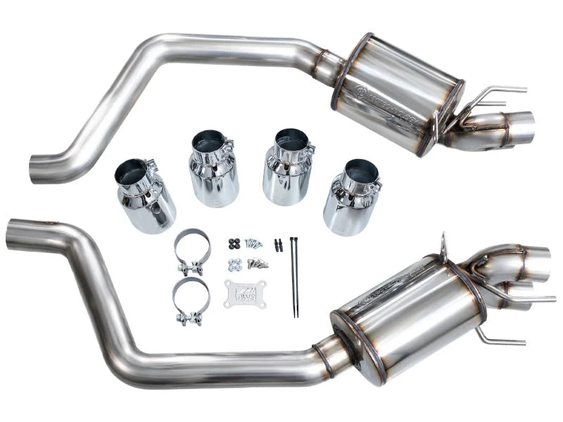 AWE Tuning C6 Chevrolet Corvette Z06/ZR1 Touring Edition Axle-Back Exhaust w/ Chrome Silver Tips - Additional View 11
