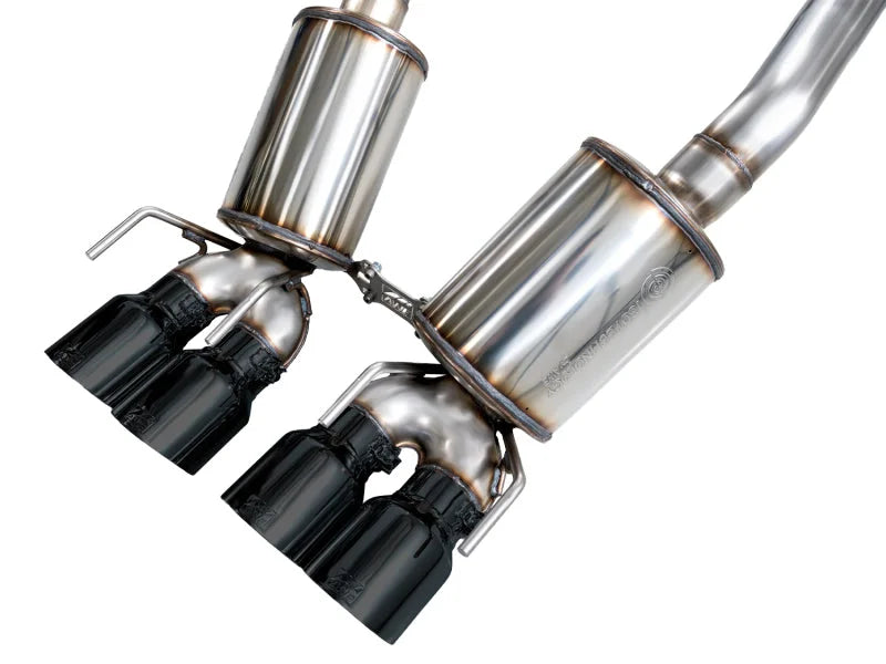 AWE Tuning C6 Chevrolet Corvette Z06/ZR1 Touring Edition Axle-Back Exhaust w/ Diamond Black Tips - Additional View 11