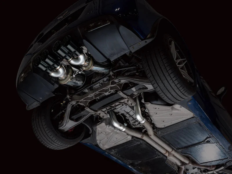 AWE Tuning C6 Chevrolet Corvette Z06/ZR1 Track Edition Axle-Back Exhaust w/ Diamond Black Tips - Additional View 5