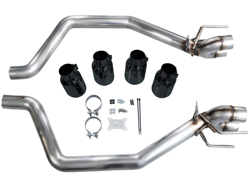 AWE Tuning C6 Chevrolet Corvette Z06/ZR1 Track Edition Axle-Back Exhaust w/ Diamond Black Tips - Additional View 11