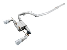 Load image into Gallery viewer, AWE Tuning Ford Focus RS SwitchPath Cat-back Exhaust - Chrome Silver Tips - Main Product View