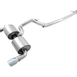Load image into Gallery viewer, AWE Tuning Ford Focus RS Touring Edition Cat-back Exhaust - Non-Resonated - Diamond Black Tips - Side View