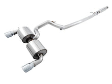 Load image into Gallery viewer, AWE Tuning Ford Focus RS Touring Edition Cat-back Exhaust - Resonated - Diamond Black Tips - Side View