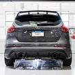 Load image into Gallery viewer, AWE Tuning Ford Focus RS Touring Edition Cat-back Exhaust- Resonated - Chrome Silver Tips - Back View