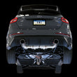 Load image into Gallery viewer, AWE Tuning Ford Focus RS Track Edition Cat-back Exhaust - Chrome Silver Tips - Side View