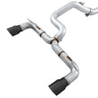 Load image into Gallery viewer, AWE Tuning Ford Focus RS Track Edition Cat-back Exhaust - Diamond Black Tips - Main Product View
