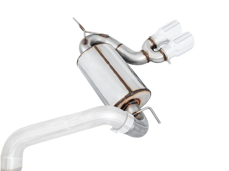 AWE Tuning Ford Focus ST Touring Edition Cat-back Exhaust - Non-Resonated - Chrome Silver Tips - Additional View 5