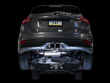 Load image into Gallery viewer, AWE Tuning Ford Focus ST Touring Edition Cat-back Exhaust - Resonated - Chrome Silver Tips - Back View