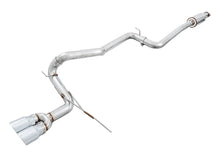 Load image into Gallery viewer, AWE Tuning Ford Focus ST Track Edition Cat-back Exhaust - Chrome Silver Tips - Main Product View
