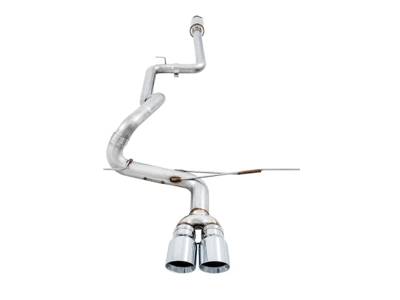 AWE Tuning Ford Focus ST Track Edition Cat-back Exhaust - Chrome Silver Tips - Additional View 5